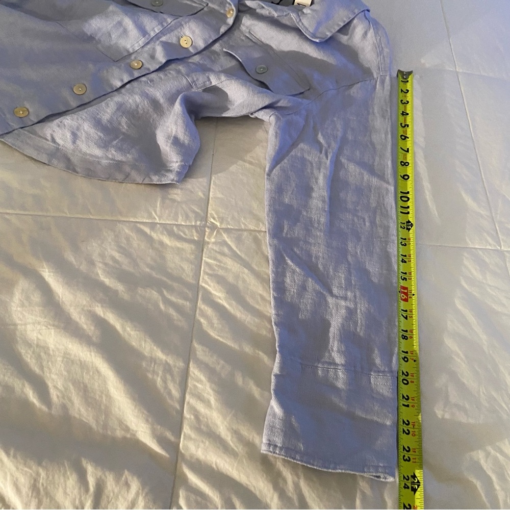 100% Washable Linen Jacket - Picture 6 of 13